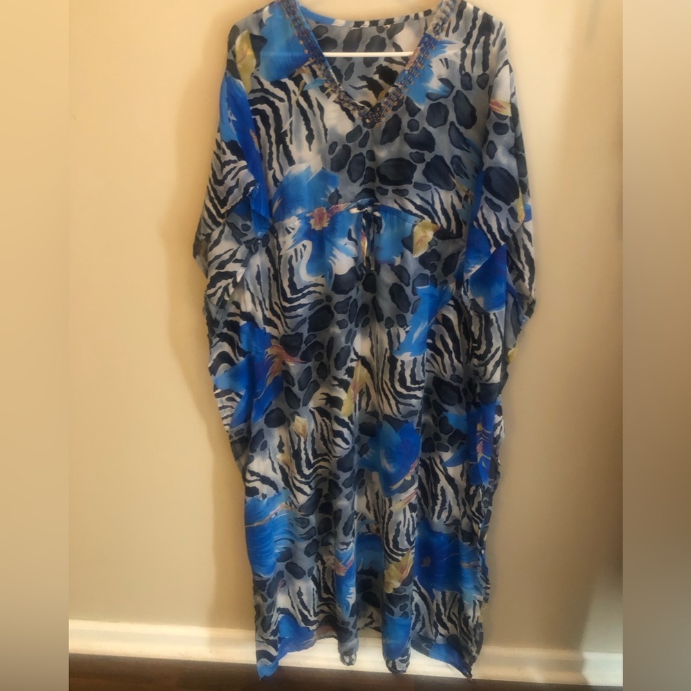 Kaftan zebra print